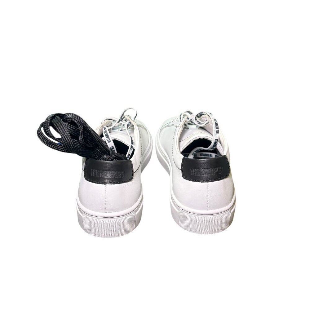 The Kooples White Leather Logo Sneakers Size 40 (US 9) | Extra Laces | Made in P - Picture 6 of 9